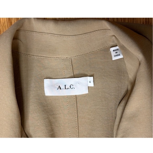 A.L.C. Bailey Light Trench Coat - Picture 6 of 9